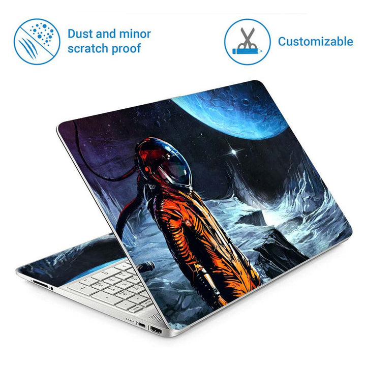 Full Panel Laptop Skin - Astronaut Surffing