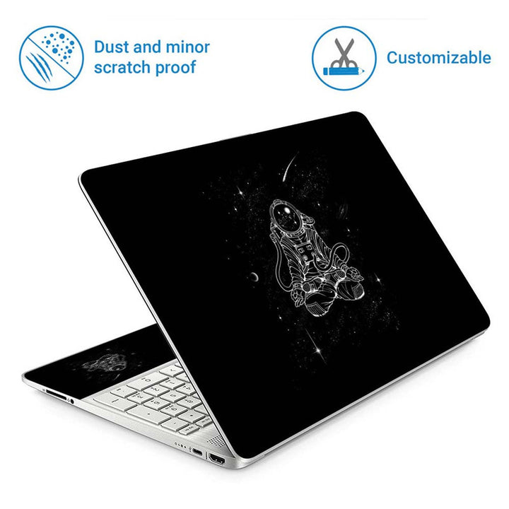 Full Panel Laptop Skin - Astronaut Yoga