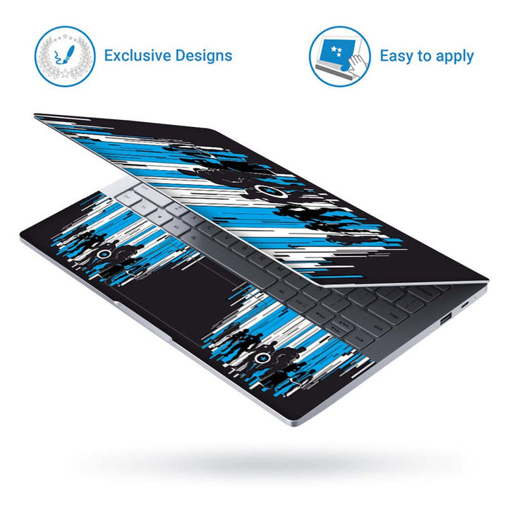 Full Panel Laptop Skin - Avengers Black