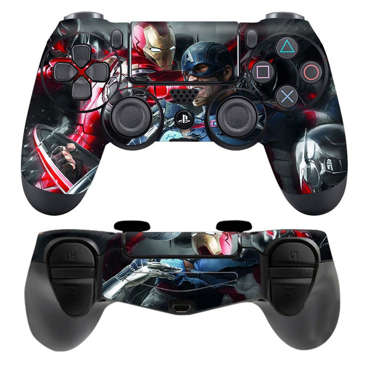 Skin Wrap Vinyl Sticker for DualShock 4 Wireless Controller- Avengers Fight Ultron