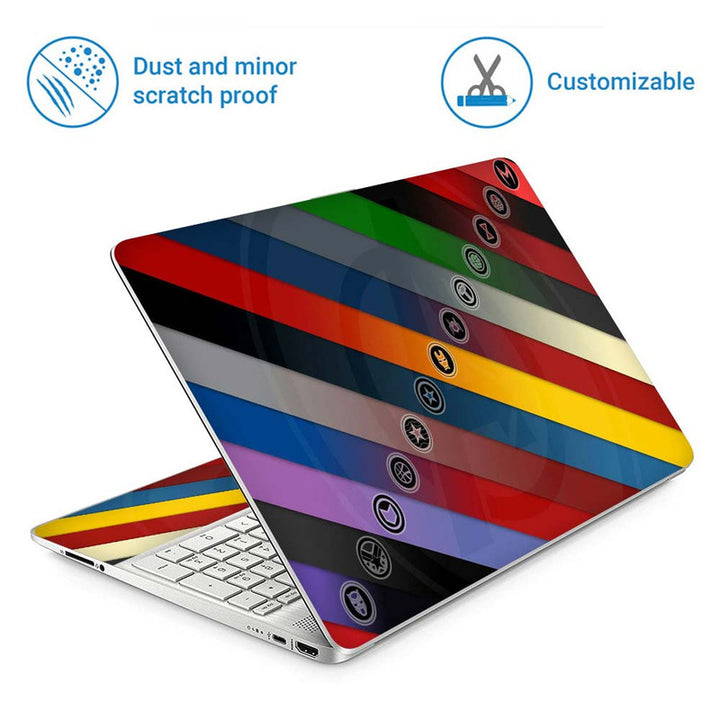 Full Panel Laptop Skin - Avengers Liner