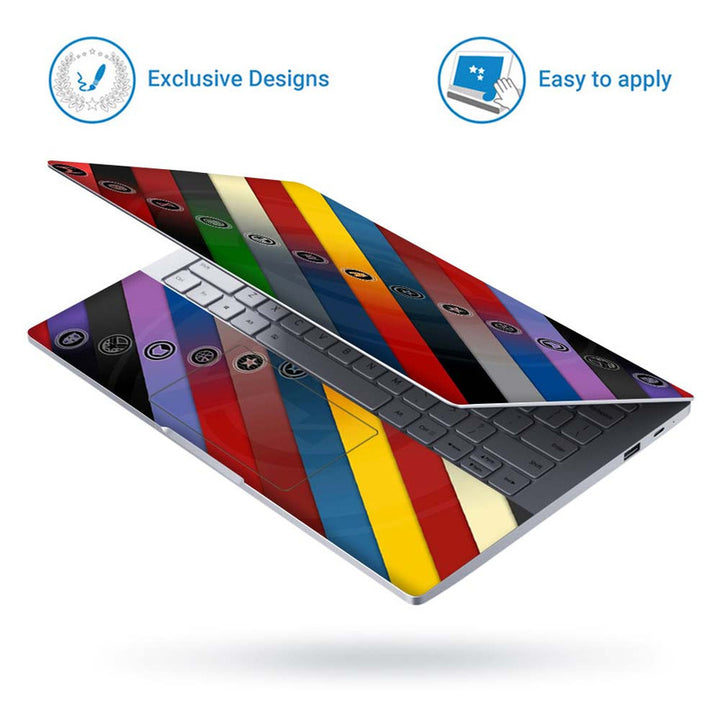 Full Panel Laptop Skin - Avengers Liner