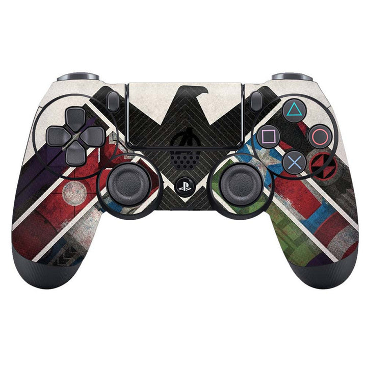 Skin Wrap Vinyl Sticker for DualShock 4 Wireless Controller- Avengers Shield