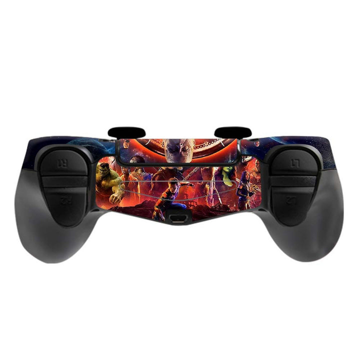 Skin Wrap Vinyl Sticker for DualShock 4 Wireless Controller- Avengers War