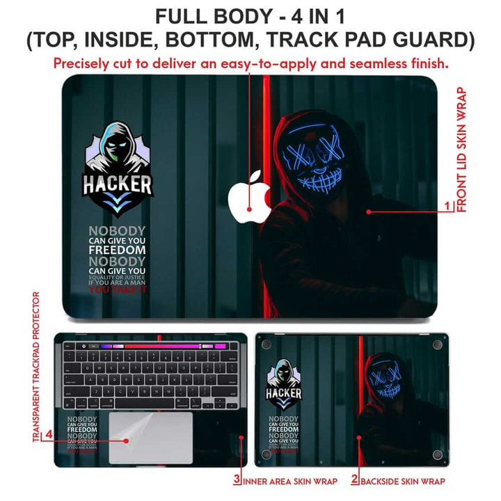 Laptop Skin for Apple MacBook - Bar Hacker - SkinsLegend