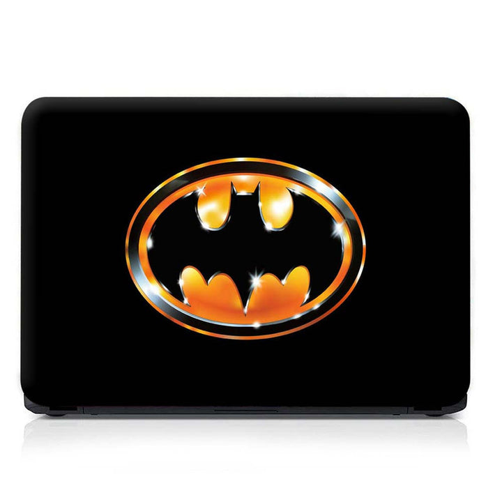 Full Panel Laptop Skin - Batman Golden Sparkle