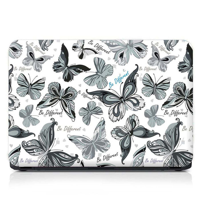 Full Panel Laptop Skin - Be Different Butterfly