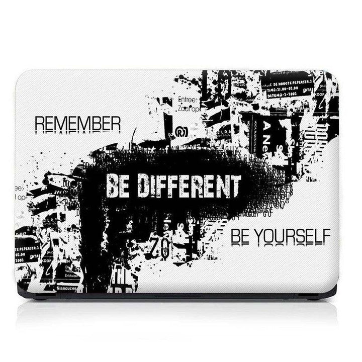 Full Panel Laptop Skin - Be Different