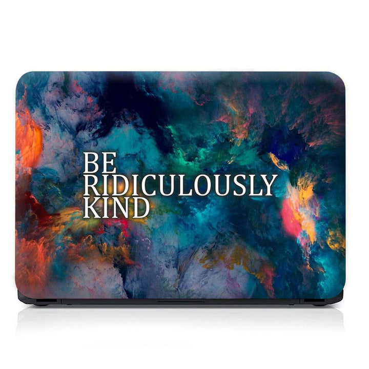 Full Panel Laptop Skin - Be Ridiculously Smoke