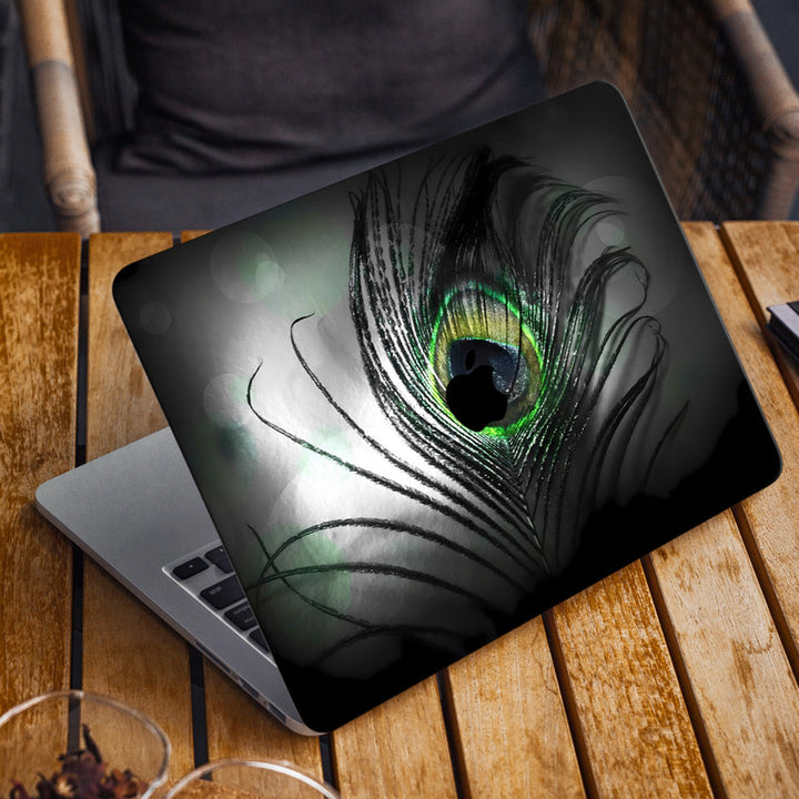 Laptop Skin for Apple MacBook - Black Feather - SkinsLegend