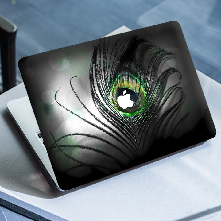 Laptop Skin for Apple MacBook - Black Feather - SkinsLegend