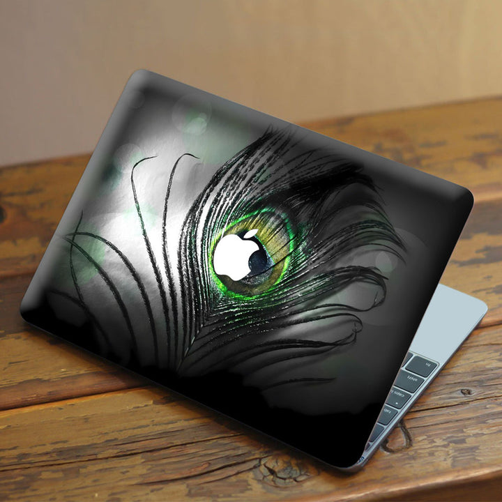 Laptop Skin for Apple MacBook - Black Feather - SkinsLegend