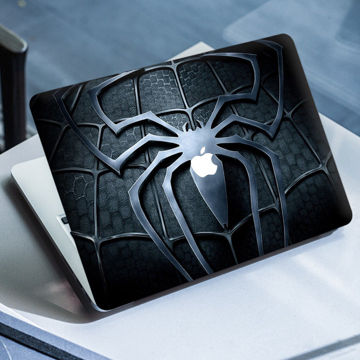 Laptop Skin for Apple MacBook - Black Spider Chest - SkinsLegend