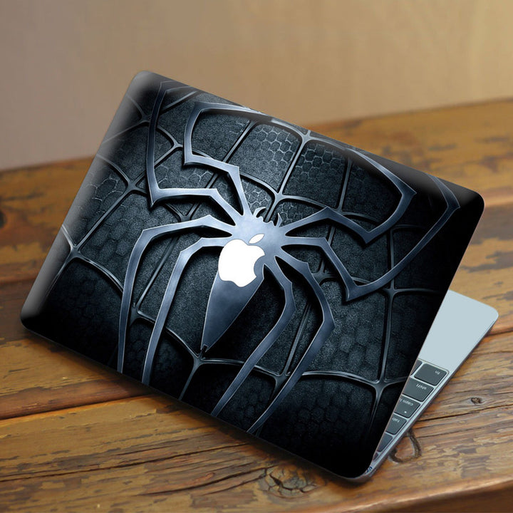 Laptop Skin for Apple MacBook - Black Spider Chest - SkinsLegend