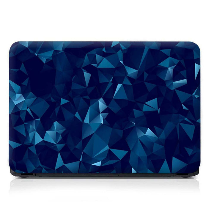 Full Panel Laptop Skin - Blue Geometry