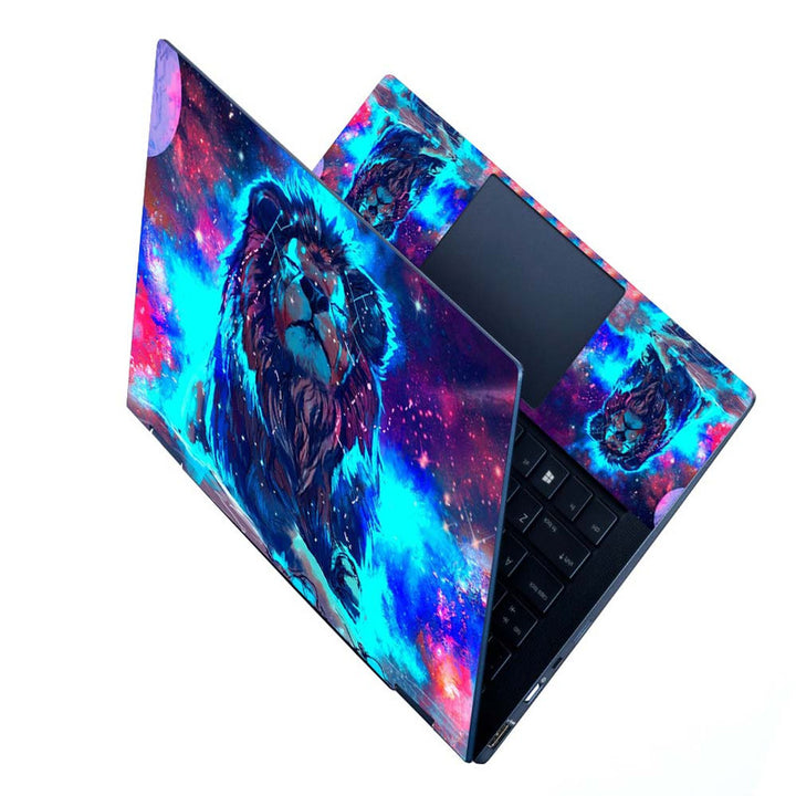 Full Panel Laptop Skin - Blue Lion Art