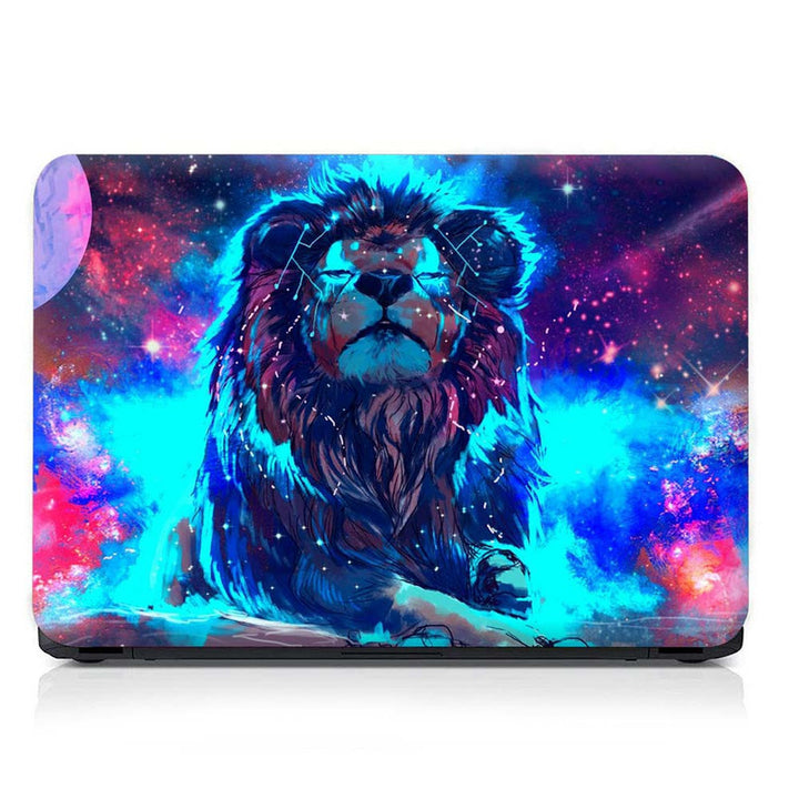 Full Panel Laptop Skin - Blue Lion Art