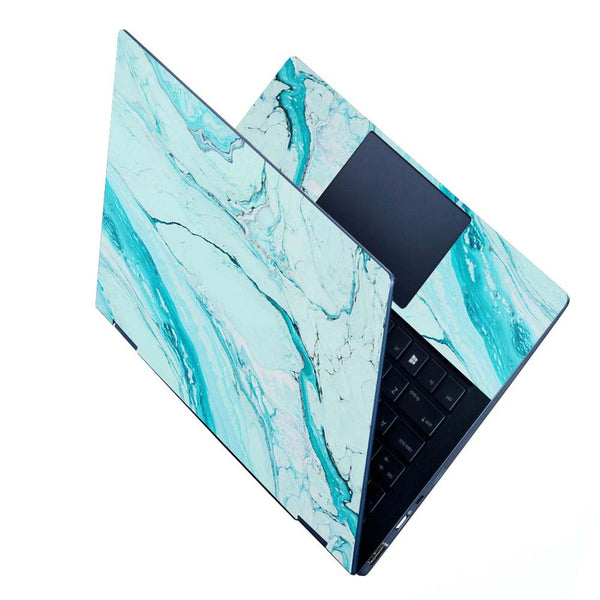 Full Panel Laptop Skin - Blue Marble Texture