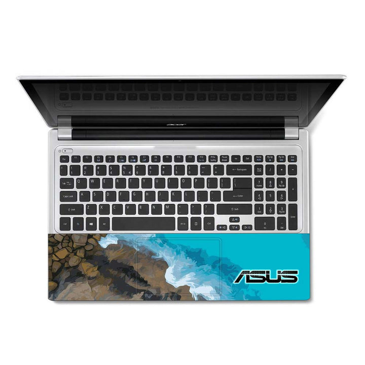 Full Panel Laptop Skin - Blue Sea Asus