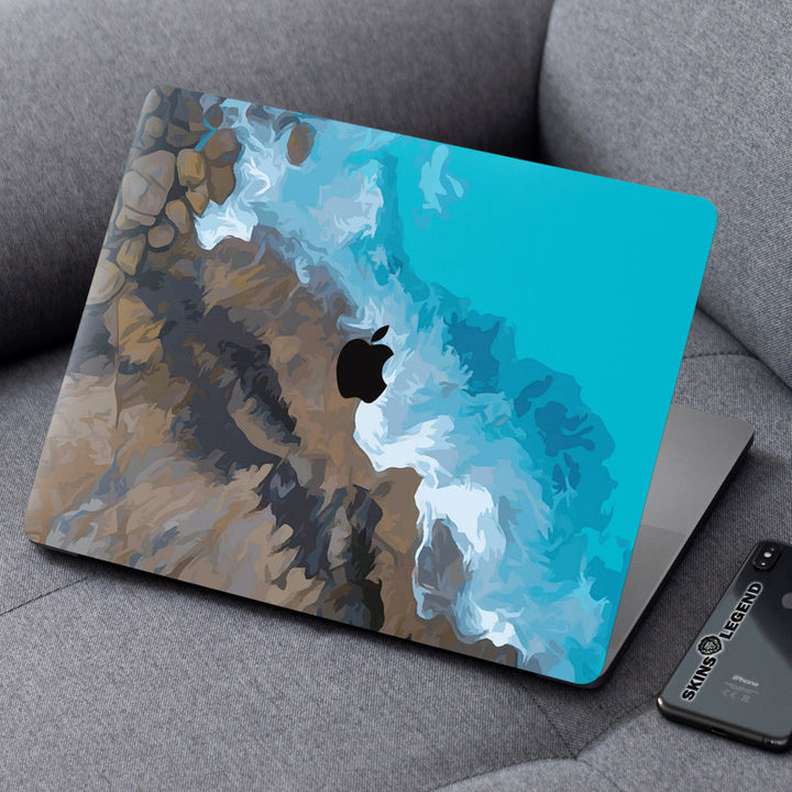 Laptop Skin for Apple MacBook - Blue Sea - SkinsLegend