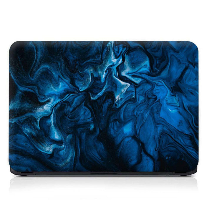 Full Panel Laptop Skin - Blue Watercoloe Art