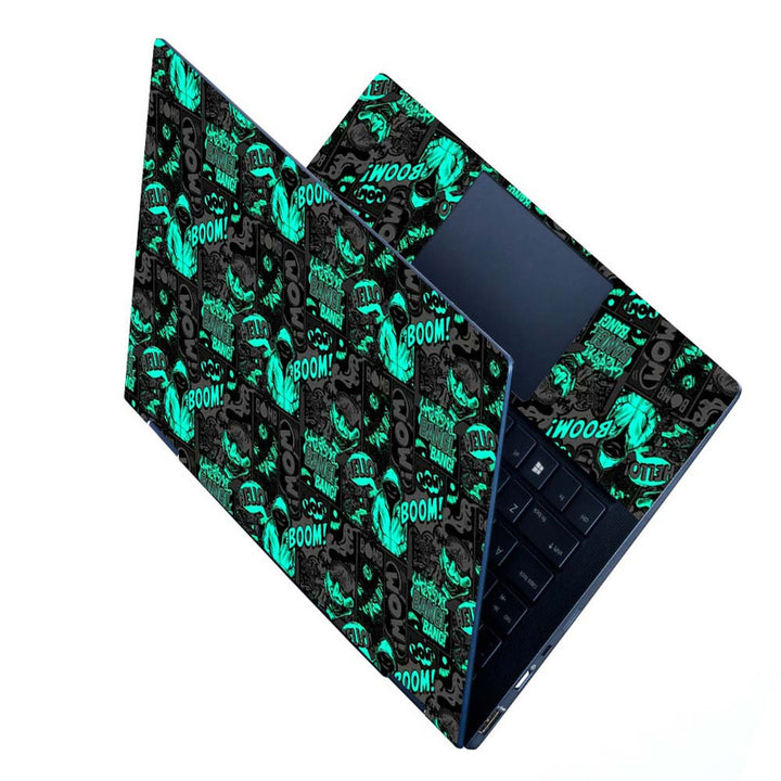 Full Panel Laptop Skin - Boom Bomb