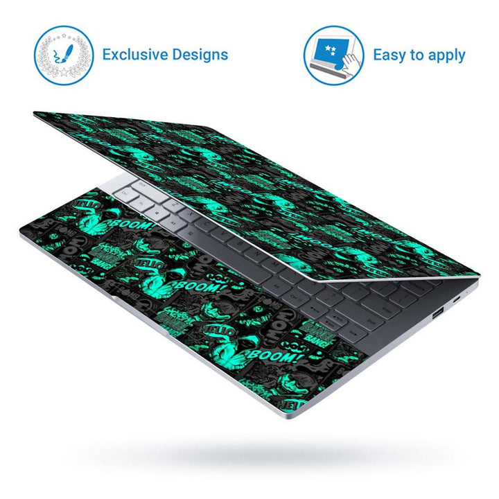 Full Panel Laptop Skin - Boom Bomb