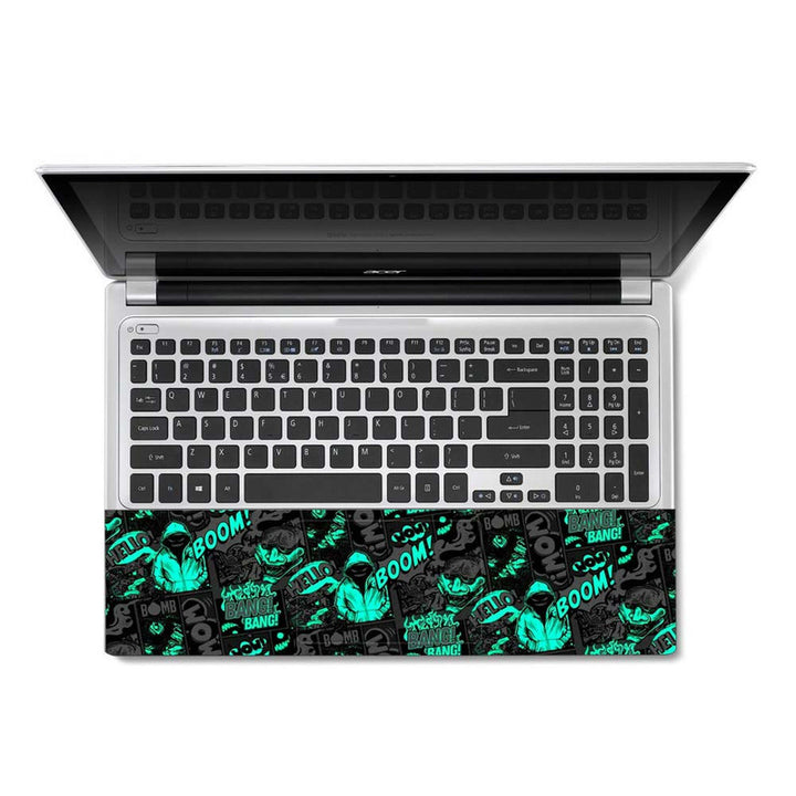 Full Panel Laptop Skin - Boom Bomb