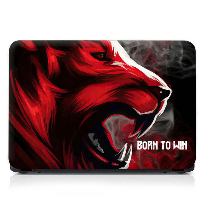 Full Panel Laptop Skin - Born To Win