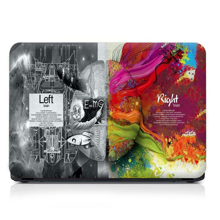 Full Panel Laptop Skin - Brain EMC2