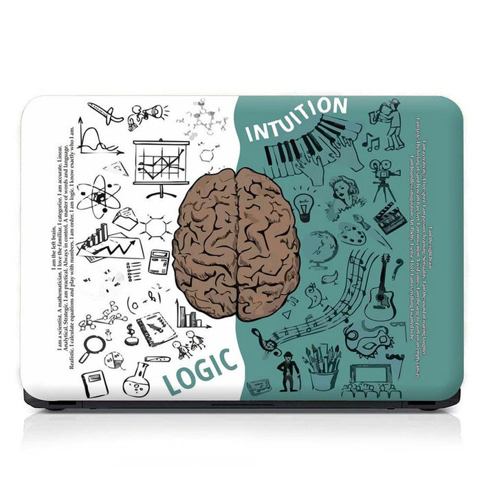 Full Panel Laptop Skin - Brain Logic