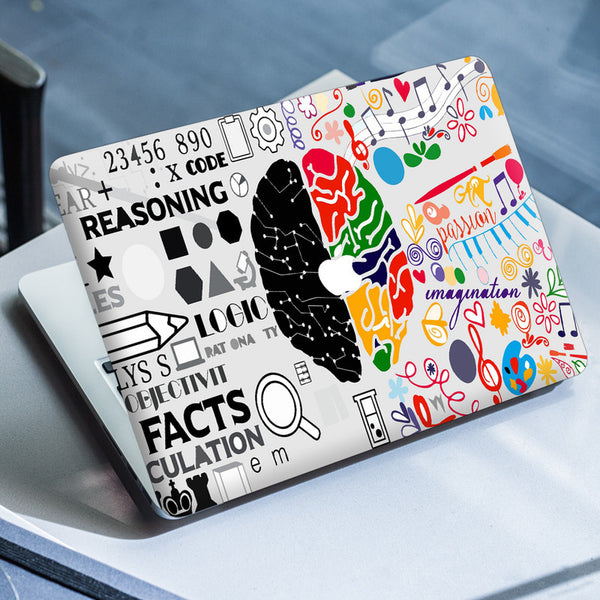 Laptop Skin for Apple MacBook - Brain Reasoning - SkinsLegend