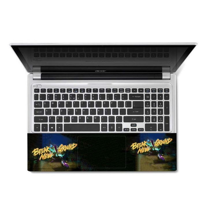 Full Panel Laptop Skin - Break New Ground