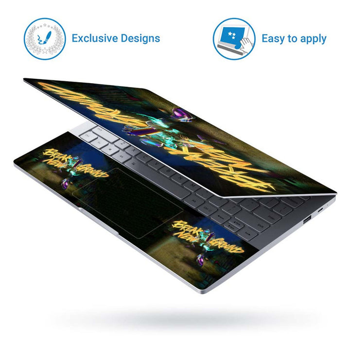 Full Panel Laptop Skin - Break New Ground