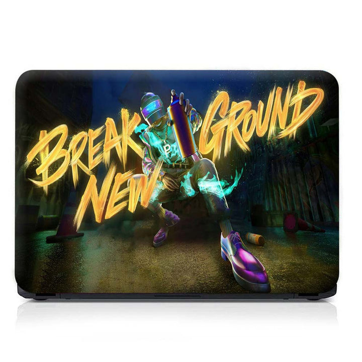 Full Panel Laptop Skin - Break New Ground