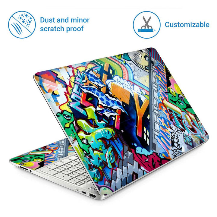 Full Panel Laptop Skin - Brooklyn Nyc