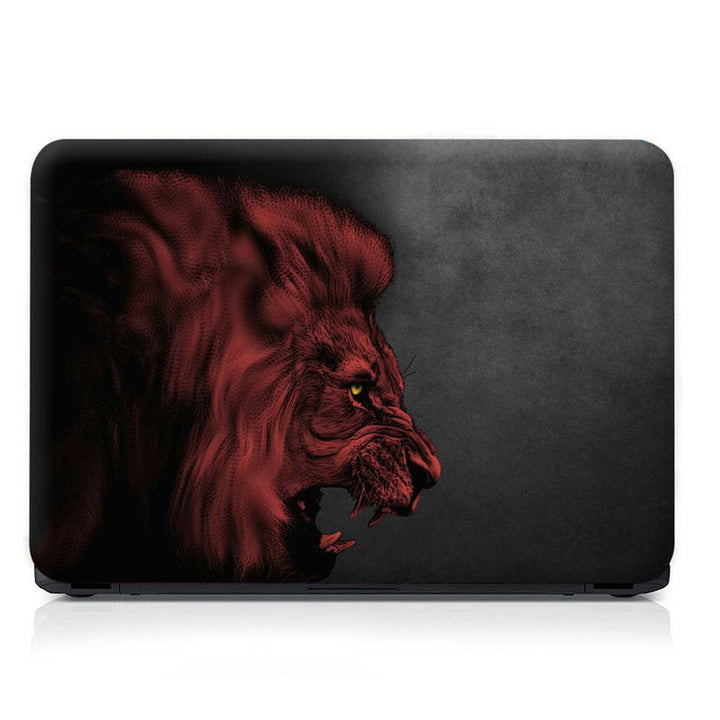 Full Panel Laptop Skin - Brown Roaring Lion