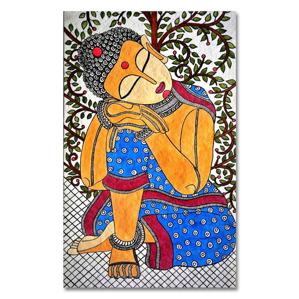 FineArts Rolled Canvas Painting - Buddha BP02