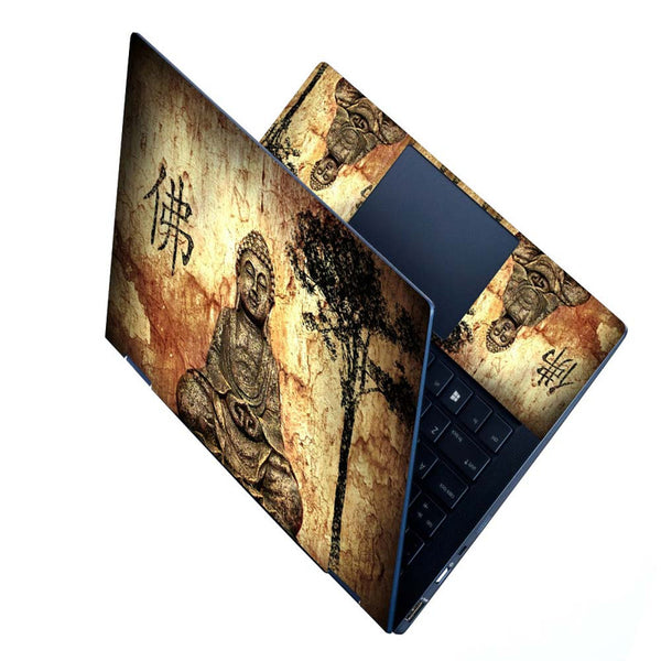 Full Panel Laptop Skin - Buddha Brown