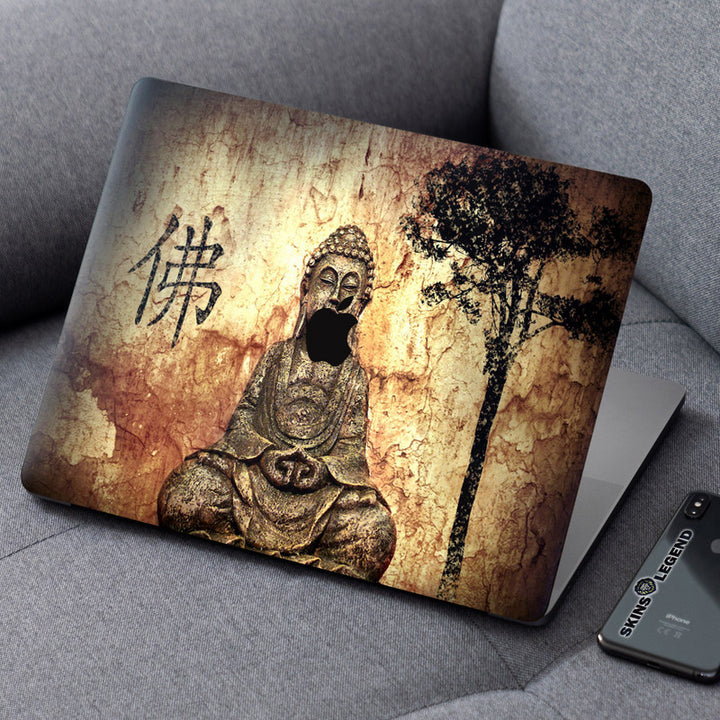 Laptop Skin for Apple MacBook - Buddha Brown - SkinsLegend