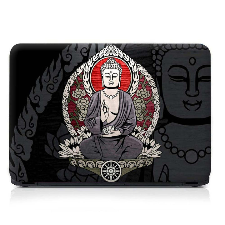 Full Panel Laptop Skin - Buddhism Double Effect