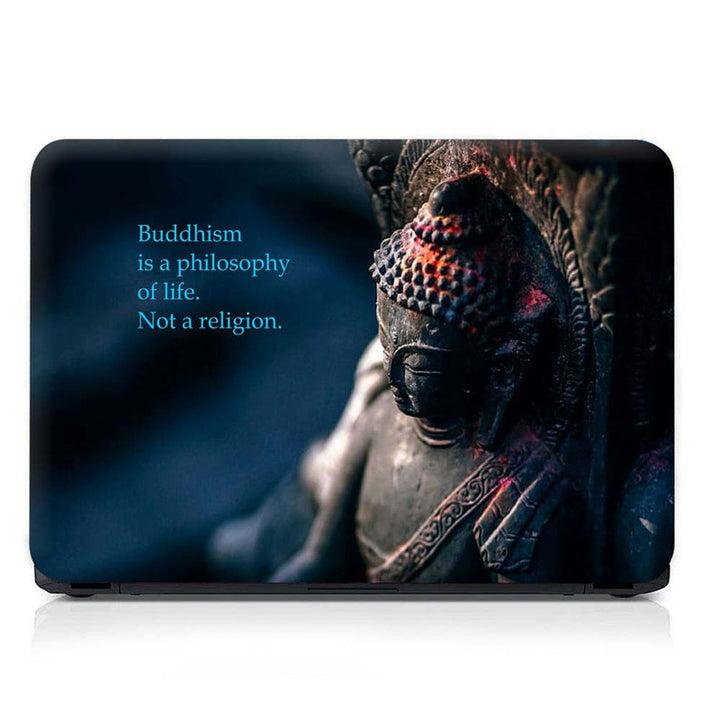 Full Panel Laptop Skin - Buddhism Religion