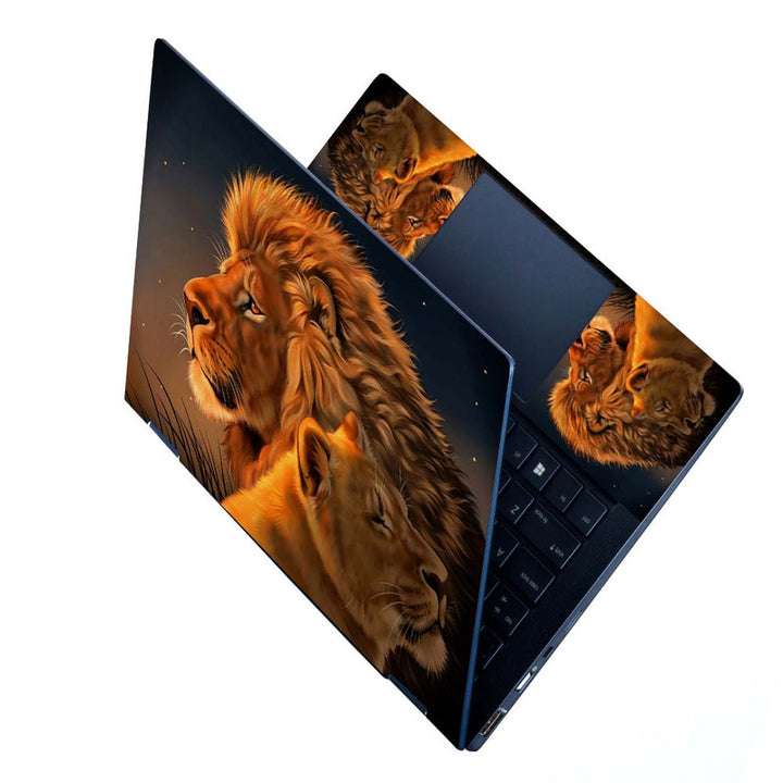 Full Panel Laptop Skin - Calm Love