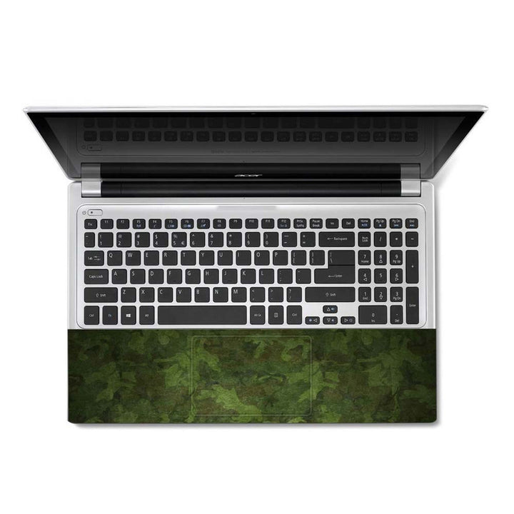 Full Panel Laptop Skin - Camouflage Green Pattern