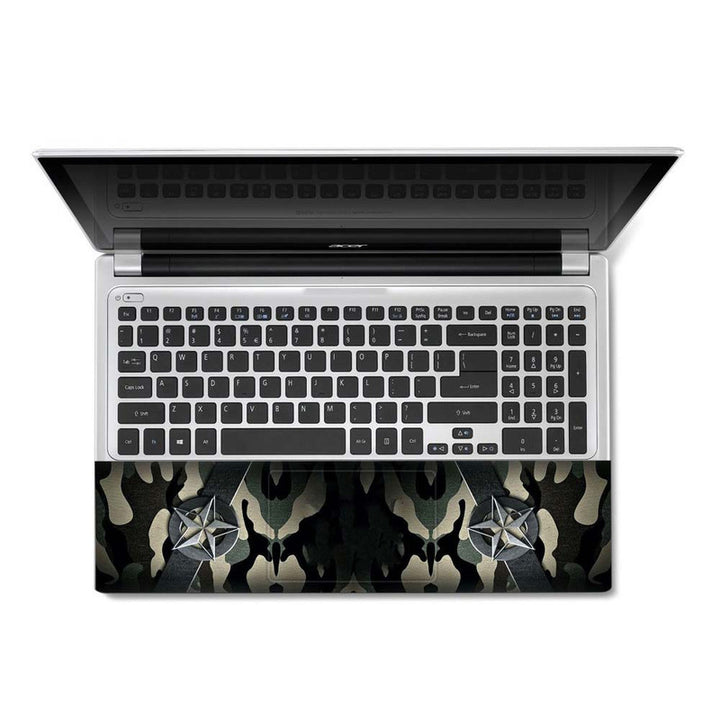 Full Panel Laptop Skin - Camouflage Star