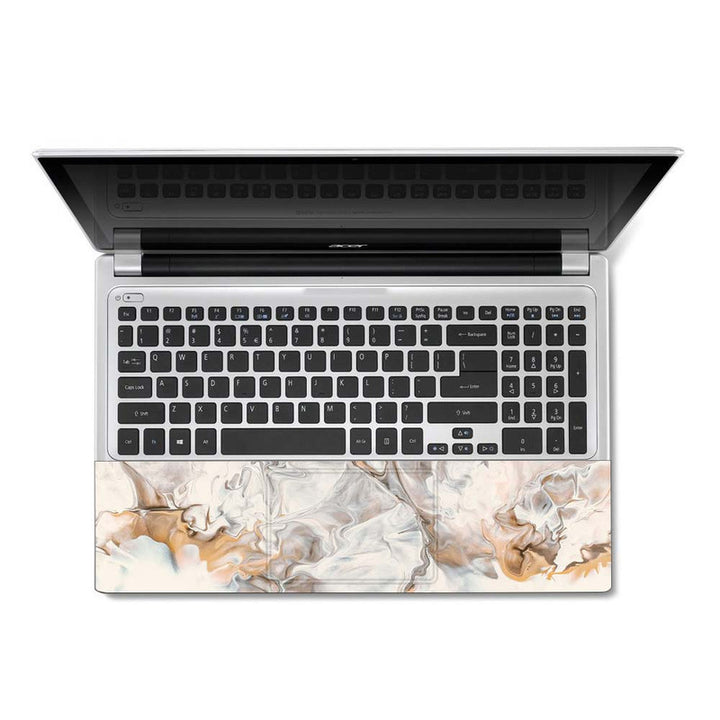 Full Panel Laptop Skin - Caramel Stroke