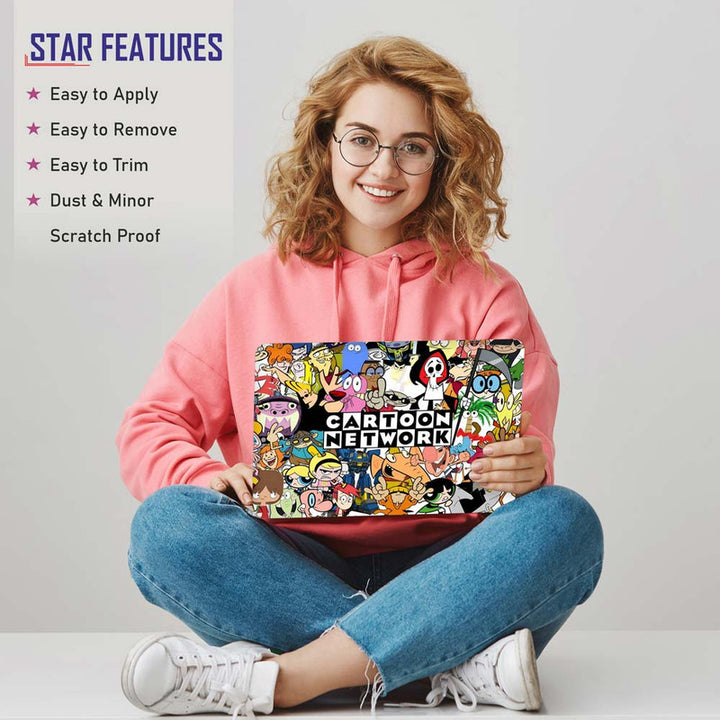 Full Panel Laptop Skin - Cartoon Network