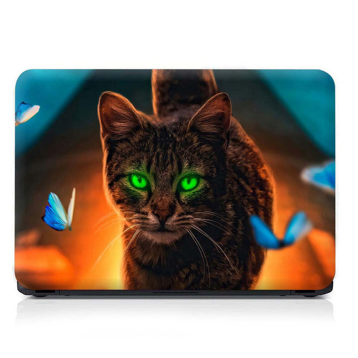 Full Panel Laptop Skin - Cat Digital Art