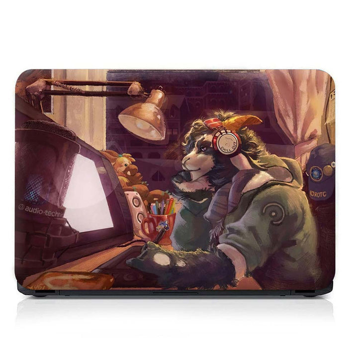 Full Panel Laptop Skin - Chill Out Art