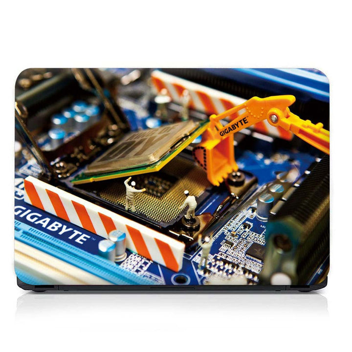 Full Panel Laptop Skin - Circuit Technology